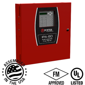 POTTER IPA-60 Addressable Fire Alarm Control Panel – TVPN.ID